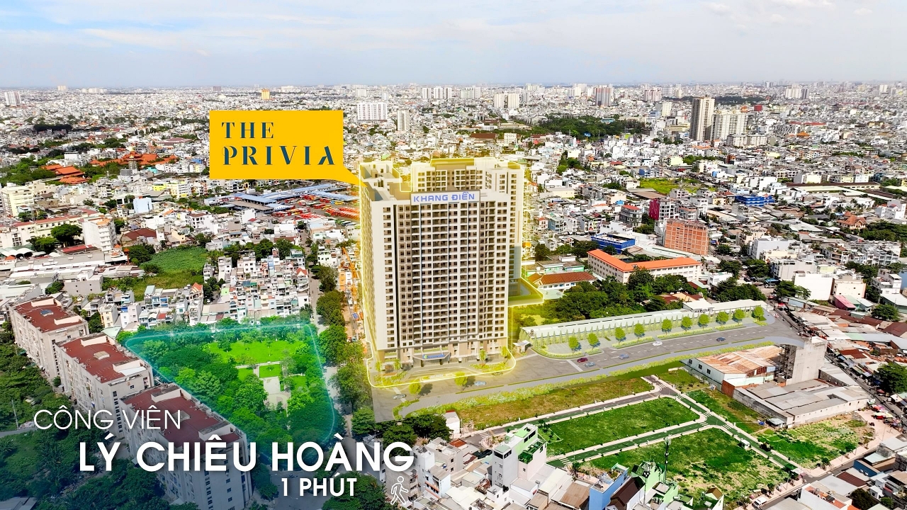 Tiện ích ngoại khu dự án The Privia Khang Điền